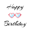Happy Birthday SonnenBrille Design