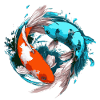 Koi Carp Harmony