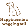 Happiness is a wagging tail