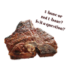 T-Bone schwarze Schrift