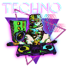 Techno, Techno, Music, Party, Energy