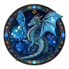 Glas-Drache