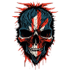 British Flag Skull
