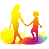 Mutter und Tochter