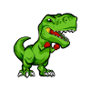 Comic TREX makes karate