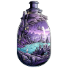 Sunken City Bottle Drawing