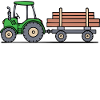 Tracteur Machinerie agricole Véhicule à moteur
