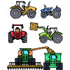 Machines agricoles Véhicule utilitaire Tracteur