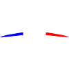 Frankreich - Geschwungenes Design - Neu