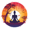 Yoga méditant femme