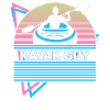 Kayak Kayaking Retro
