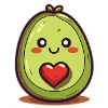 Happy avocado