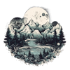 Nature Adventure Hiking Camping Design