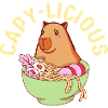 Capy-Licious Capybara Animal Lover
