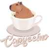 Capyccino Capybara Animal Lover