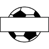 Fußball Namensschild