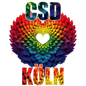 CSD Regenbogen Herz Köln - Pride Parade - LGBTQ++