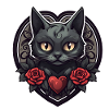 gothic cat