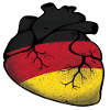 Deutsches Herz German Heart Deutschland