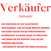 Verkäuferin Definition