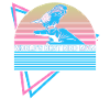 Budgie Parakeet Retro