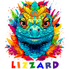 Lizzard en couleurs
