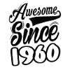 Awesome Since 1960