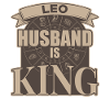 Leo husband is king