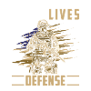 Military Border Peace Flag