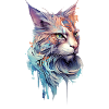 Mystical Snow Cat