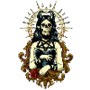 Estetica Gotica Ragazze Gotiche Pentagramma Croce di San Pietro