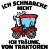 Traktor Statement Fahrzeug Ackerbau Biobauer