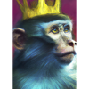 Affe mit Krone