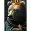 Bär mit Krone