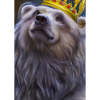 Bär mit Krone