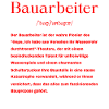 Bauarbeiter Definition