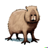 Capybara - Cute, cuddly animal