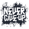 Never Give Up Design