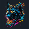 Chat graffiti