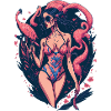 Flamingo-Mädchen