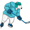 Eisbär Eishockey Eishockeyschläger