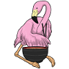 Bol de ramen Flamingo