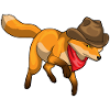 Fox Cowboy Cowboy Hat