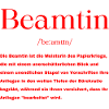 Beamtin Definition