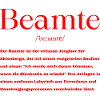 Beamte Definition