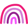 Pink rainbow