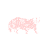 Tiermotiv Dachs