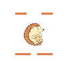Tiermotiv Igel