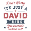Its a David thing