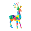 Deer Polygon Deer Wild Animal